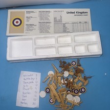 Axis  Allies Spring 1942 Board Game Replacement Parts Pieces Lot United Kingdom