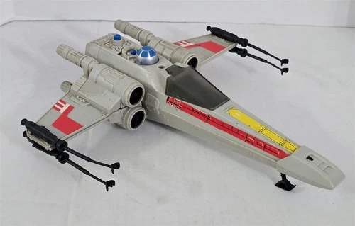 X-311 VINTAGE 1980'S KENNER STAR WARS BATTLE DAMAGED X-WING SPACE SHIP