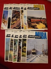 MIBA Miniaturbahnen 1986, 38.Jahrgang, 12x Hefte, Top Zustand!