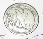 VF Silver 1942 s San Francisco Mint Silver Walking Liberty Half Dollar 1/2 WLH