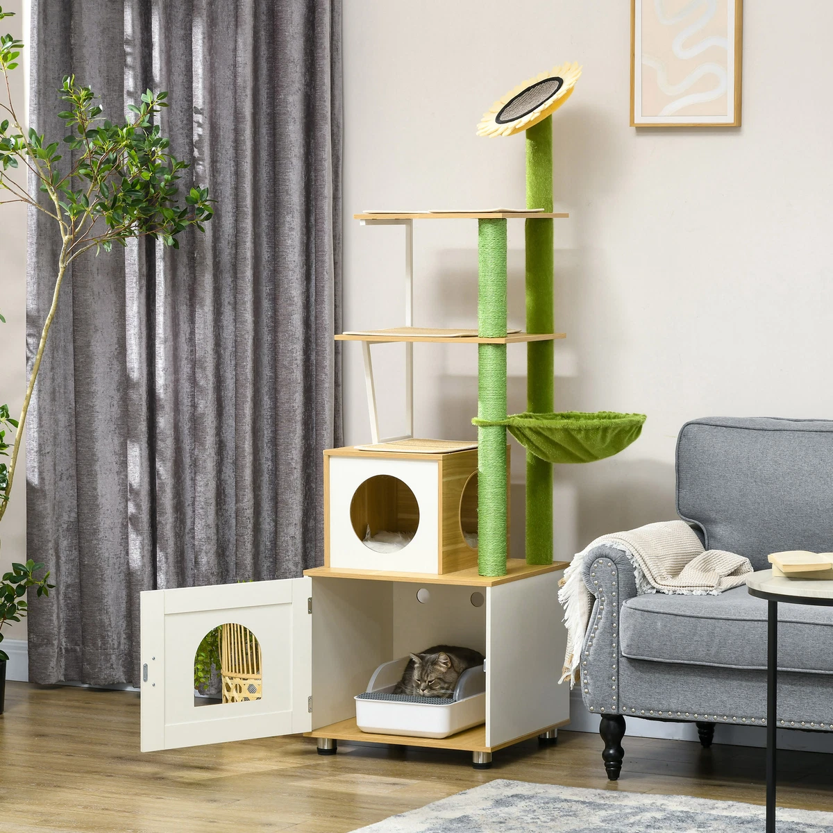 Indoor cat cheap house