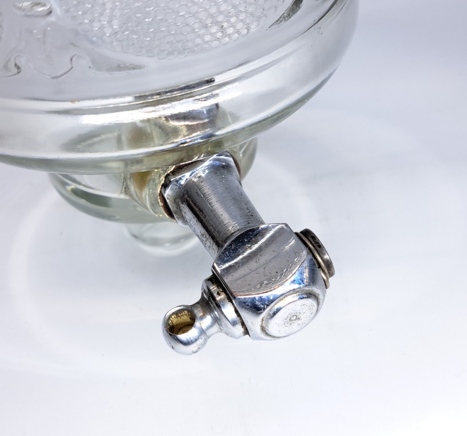 ANTIQUE NESBITT DRUG STORE SODA FOUNTAIN GLASS SYRUP DISPENSER eBay