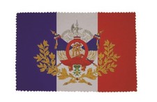 Glasreinigungstuch Brillenputztuch Fahne Flagge Frankreich historischem Wappen