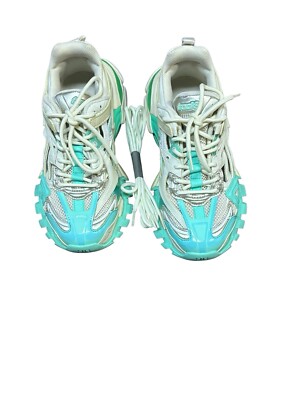 サイズ37 BALENCIAGA Track Sneaker ミントグリーン Track Balenciaga Green Balenciaga Size 37 Track Sneakers MINT