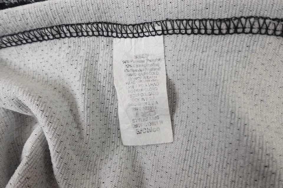 Falda lápiz corta tejida gris talla pequeña Gilli para mujer Foto 4 de 4