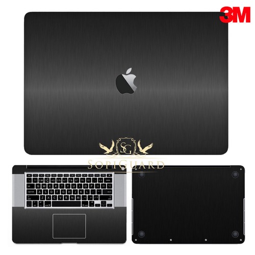 SopiGuard 3M Carbon Brushed Matte Sticker Skin for Apple Macbook Air 11 (A1465) - Photo 67/106