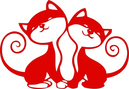 Sweet Kitty Decals Pussy Cats Funny Car Bumper Window Vinyl Decal Sticker Tablet - Picture 4 of 14