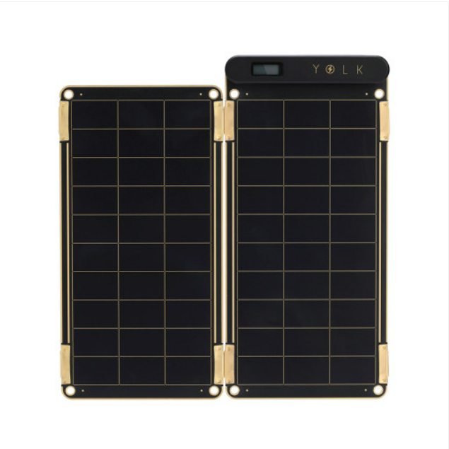 YOLK Portable Solar Charging Panel 5W Solar Paper Main Panel 1 +