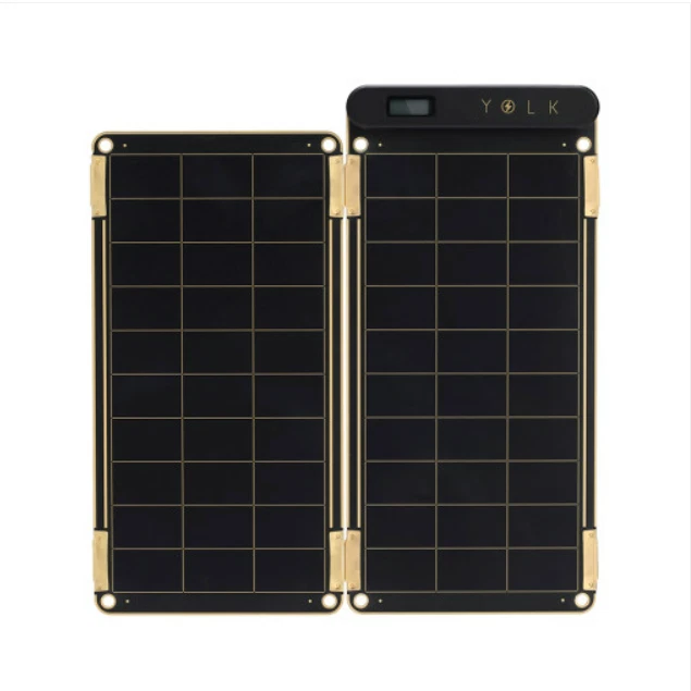 YOLK Portable Solar Charging Panel 5W Solar Paper Main Panel 1 + Sub Panel 1