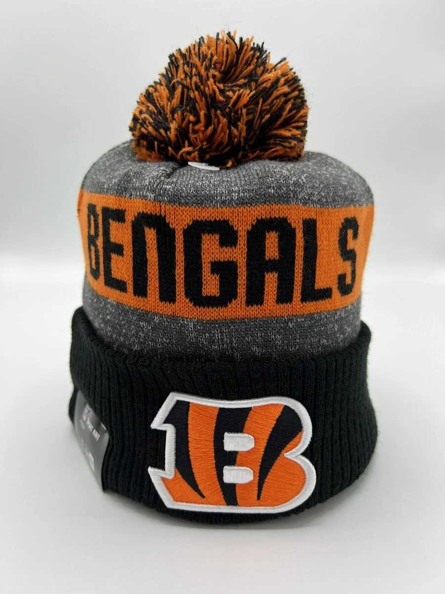 2016 New Era NFL Cincinnati Bengals On-Field Knit Beanie Hat With