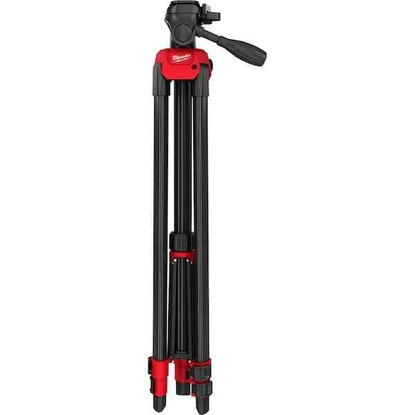 Laser Level Tripod 72 in. Adjustable with 360-Degree Quick Connect Laser Mount