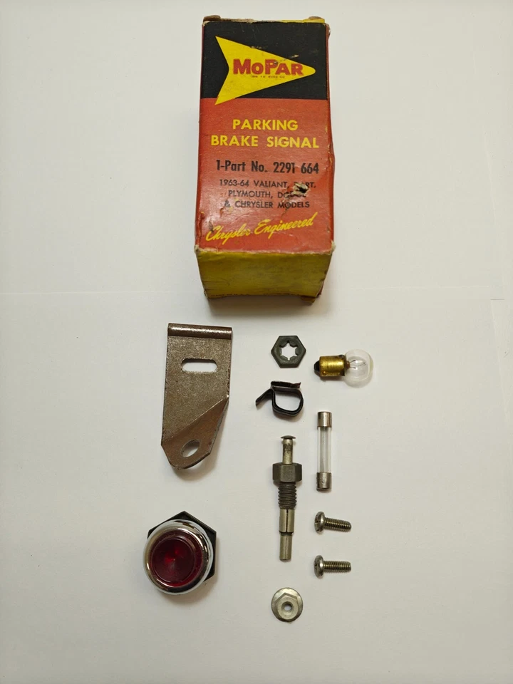 Dodge Plymouth Chrysler 1963-1965 paquete de lámpara de señal de freno de estacionamiento 2291664 nuevo en stock Foto 3 de 4