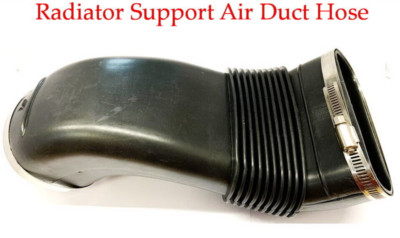 Radiator Support Air Duct Hose with Clamps Fits:BMW X5 2001-2006  E53  L6 3.0L  