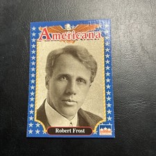 Jb15 Americana 1992 StarLine #242 Robert Frost Poem
