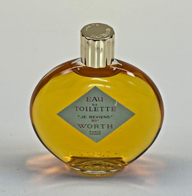Vintage JE Reveins 80° WORTH PARIS FRANCE Full Lalique Perfume