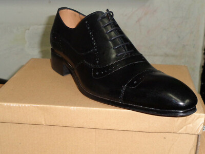 Men's shoes/Italian shoes, Mario Alborino solid/elegant leather shoes.