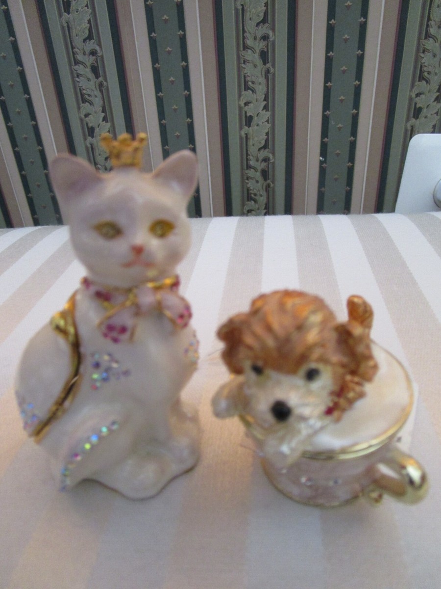 3-D Kitty Cat Food Dish Charm Sterling Silver - Made in the USA 3-D Kitty Cat Food Dish Charm Sterling Silver - Made in the USA