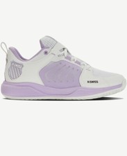 K-Swiss Ultrashot Team Women's Tennis Shoe White/Purple 