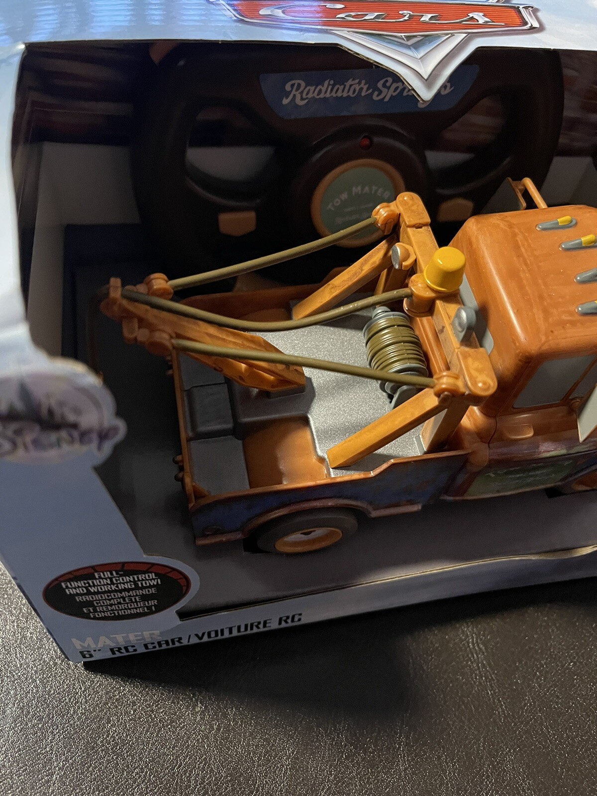 Disney / Pixar Cars 3 Tow Mater 6Inch Remote Control Car Tow Truck New