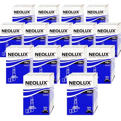 15x NEOLUX HB4 51W P22d 12V Birne