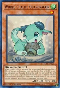 World Chalice Guardragon - SDRR-EN020 - Common - 1st Edition x3 - Near Mint