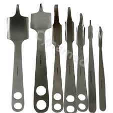 GERMAN 7-Pieces SET HOHMANN RETRACTOR VETERINARY SURGICAL ORTHOPEDIC INSTRUMENTS