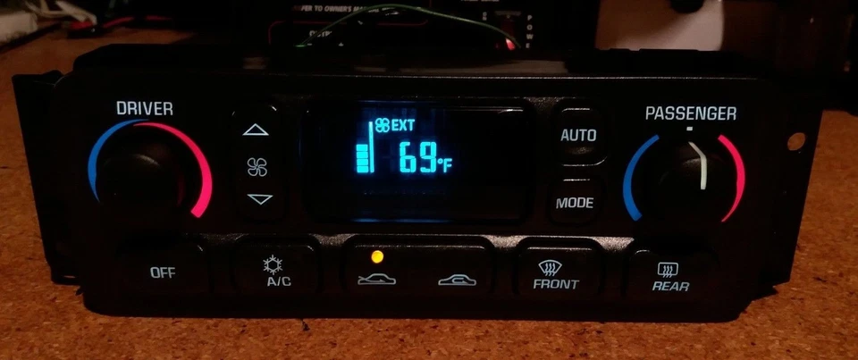 C5 CORVETTE CLIMATE CONTROL LCD HVAC A/C REPAIR SERVICE '97-'04 - Image 3 of 4