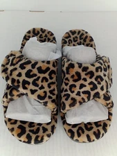 Vionic Women's Indulge Relax Slippers, Natural Leopard, 8.5 M US