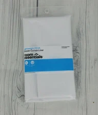 Room Essentials Super Soft Vinyl Shower Liner White Size 71"X70"