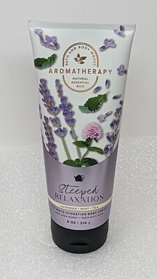 Bath Body Works Aromatherapy Body Cream Steeped Relaxation Lavender Mint  Tea