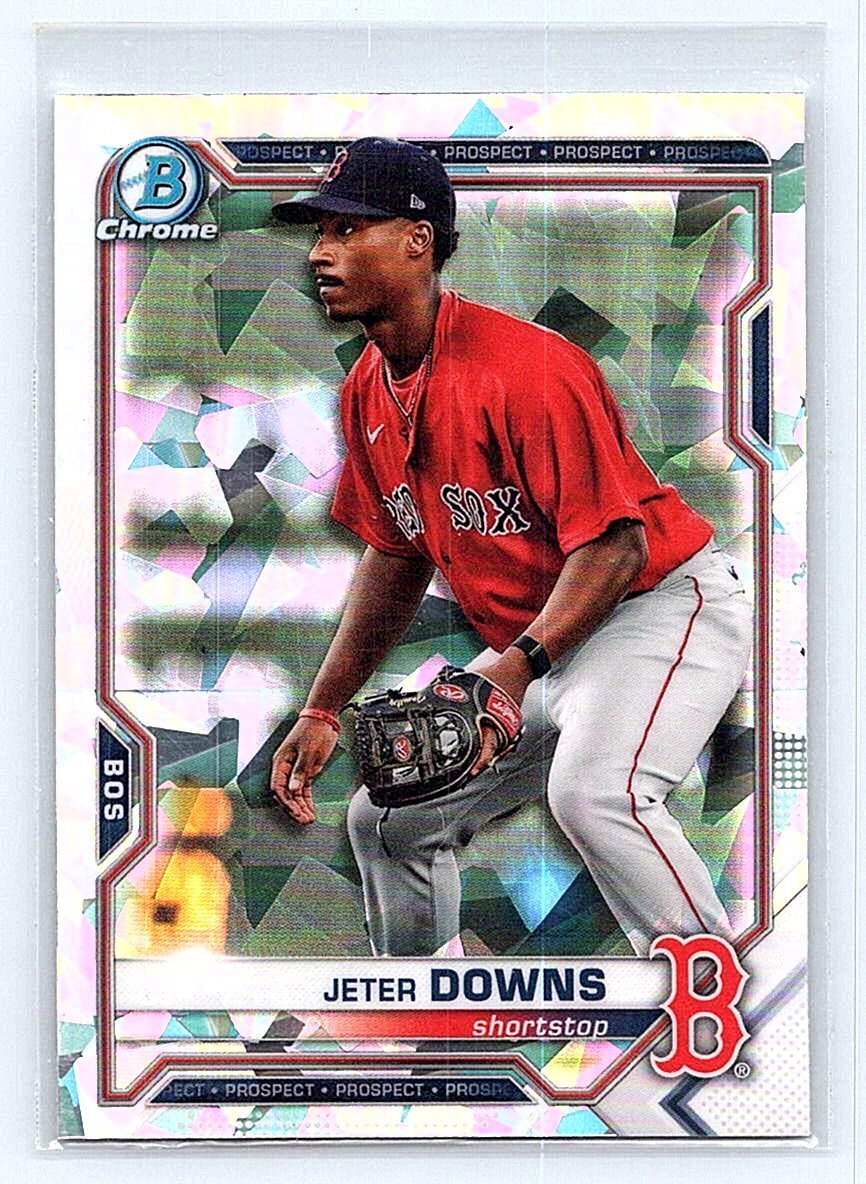 2021 Bowman #BCP-107 Jeter Downs Chrome Mojo Refractor