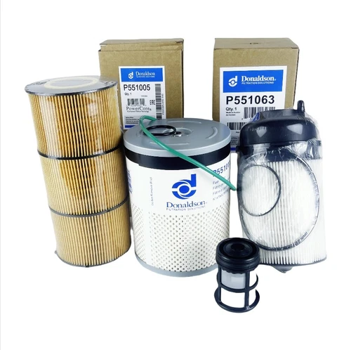 For Freightliner DD13 DD15 DD16 Oil & Fuel Filter Kit P551063 P551011 P551005 - Picture 2 of 9