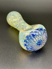 Smoking Glass Pipe Color Changing Hand Blown Pipe In USA