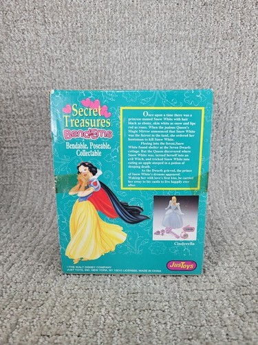 BIANCANEVE Tesori Segreti di JusToys Pieghevole Posabile Principessa Disney - Foto 3 di 4