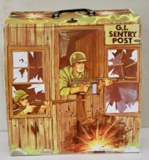 G.I. SENTRY POST PLAY CARRY CASE  VINTAGE GI JOE