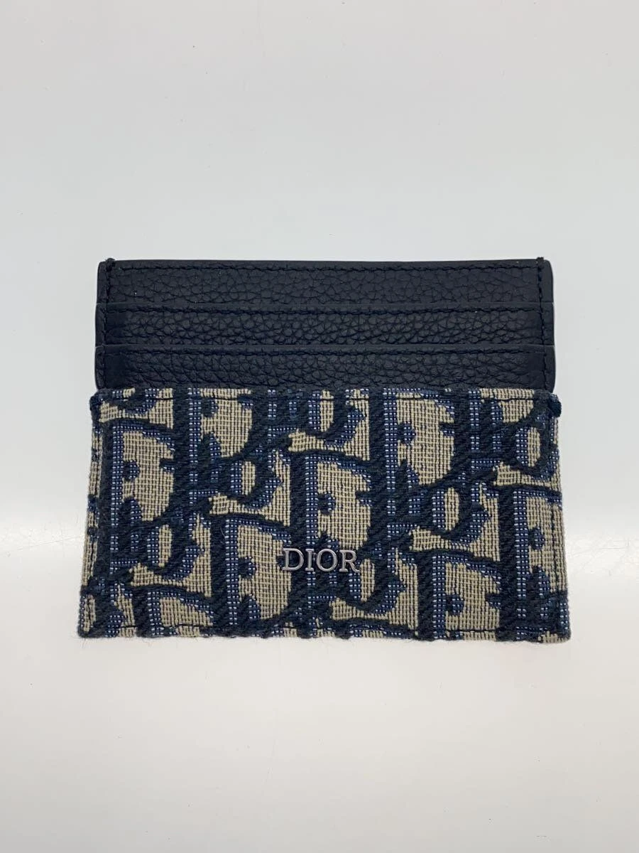 Étui à cartes Christian Dior femme noir motif total 12 bo 1222 occasion