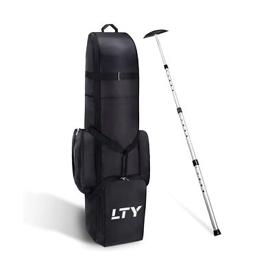LTY Padded Golf Travel Bags for Airlines with Wheels, Premium