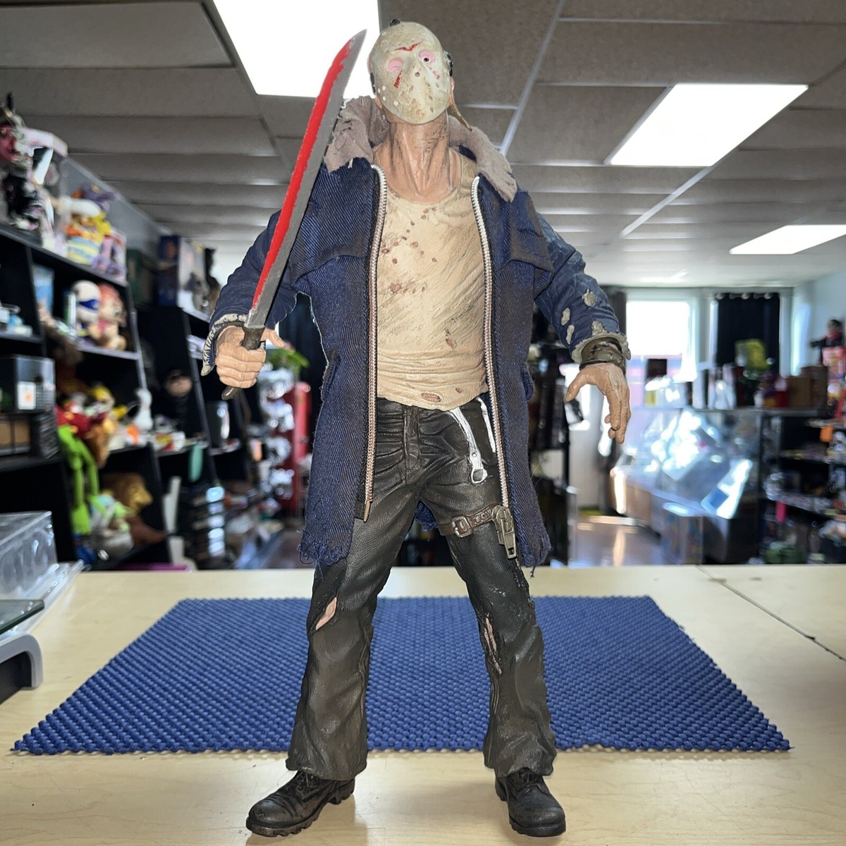 NEW Mezco Cinema of Fear Deluxe Jason Voorhees Friday 13th 12