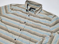 Howler Brothers Men's Medium Enfield Long sleeve Equator Striped Button Up Shirt