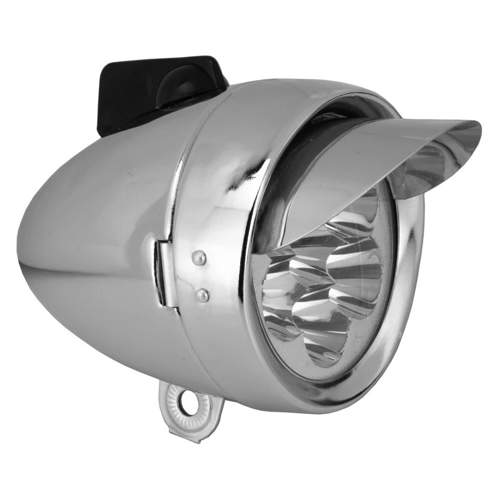 Bike Bicycle Headlight Generator 6W3V Dynamo LED Bullet Light W