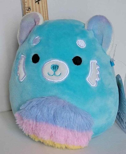 Squishmallow 5 Vanessa Blue Red Panda Rainbow Belly Bnwt Free Quick Shipping Ebay