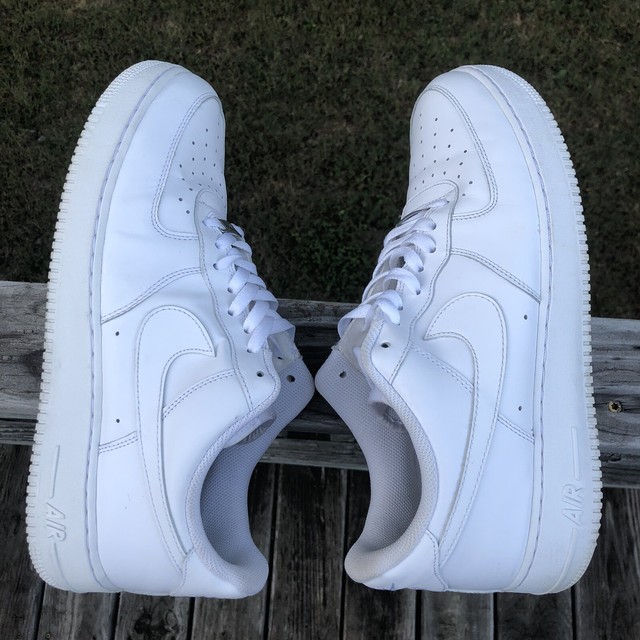 Nike Air Force 1 Low White AF1 All White 2018 Nike 316122-111 Mens 13 Very Clean | eBay
