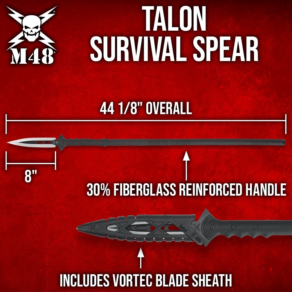 M48 Kommando Talon Survival Spear | 44 1/8