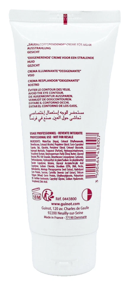 Guinot Bioxygene Cream Pro Size 2.9 oz/100 mL NEW AUTH Exp 2026 - Image 2 of 3