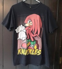 Sonic the Hedgehog T-Shirt Knuckles Echidna Sega Vintage Adult Men Size Large L