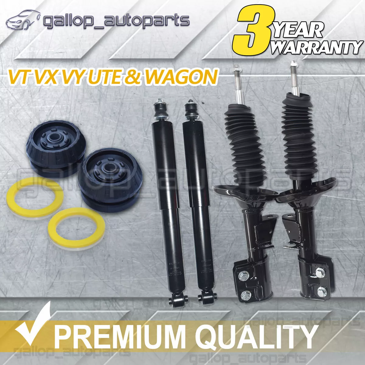 Commodore VT VU VX VY Ute Wagon Front Rear Shock Absorber