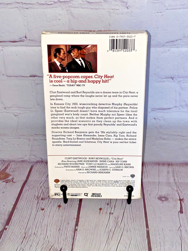 City Heat VHS Warner Home Video 1997 rated PG running time 99 minutes - Picture 2 of 7