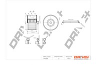 Dr! Ve + DP1110.13.0053 Kraftstoff Filter FüR CitroëN, Fiat, Ford, Lancia,