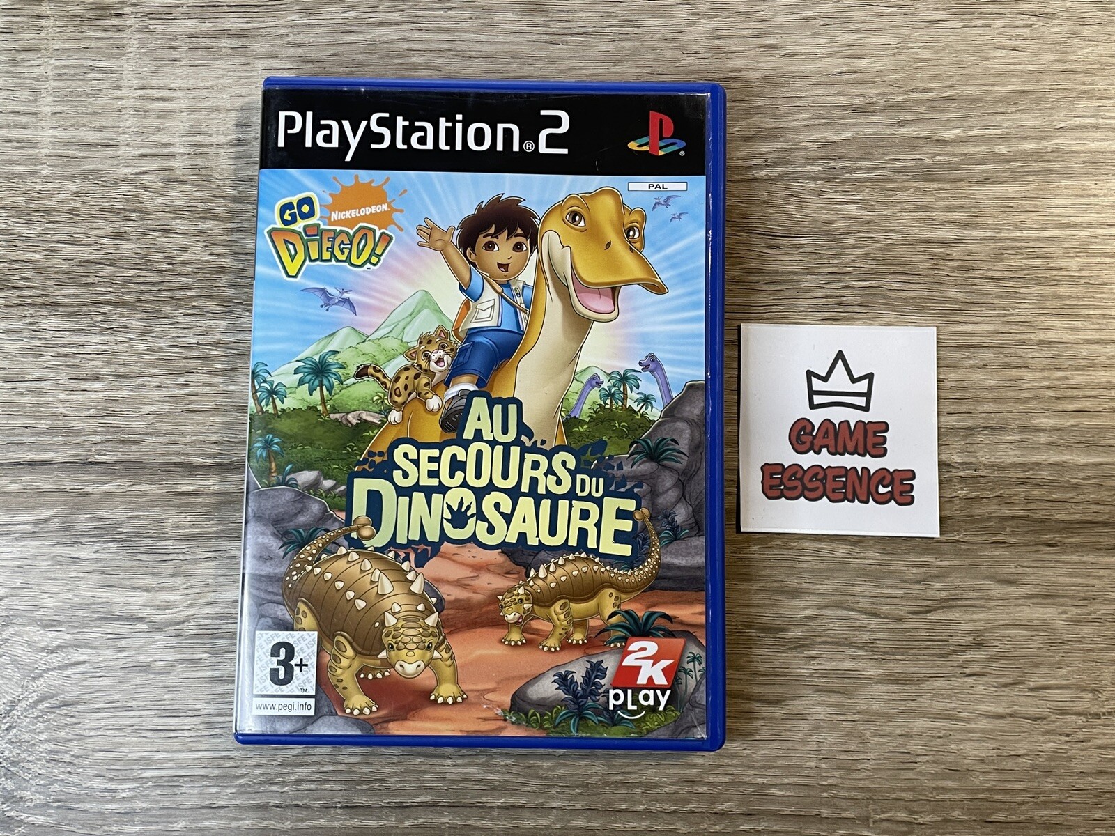 Go Diego Au Secours Du Dinosaure PS2 Complet PAL FR Sony PlayStation 2 Slim Fat