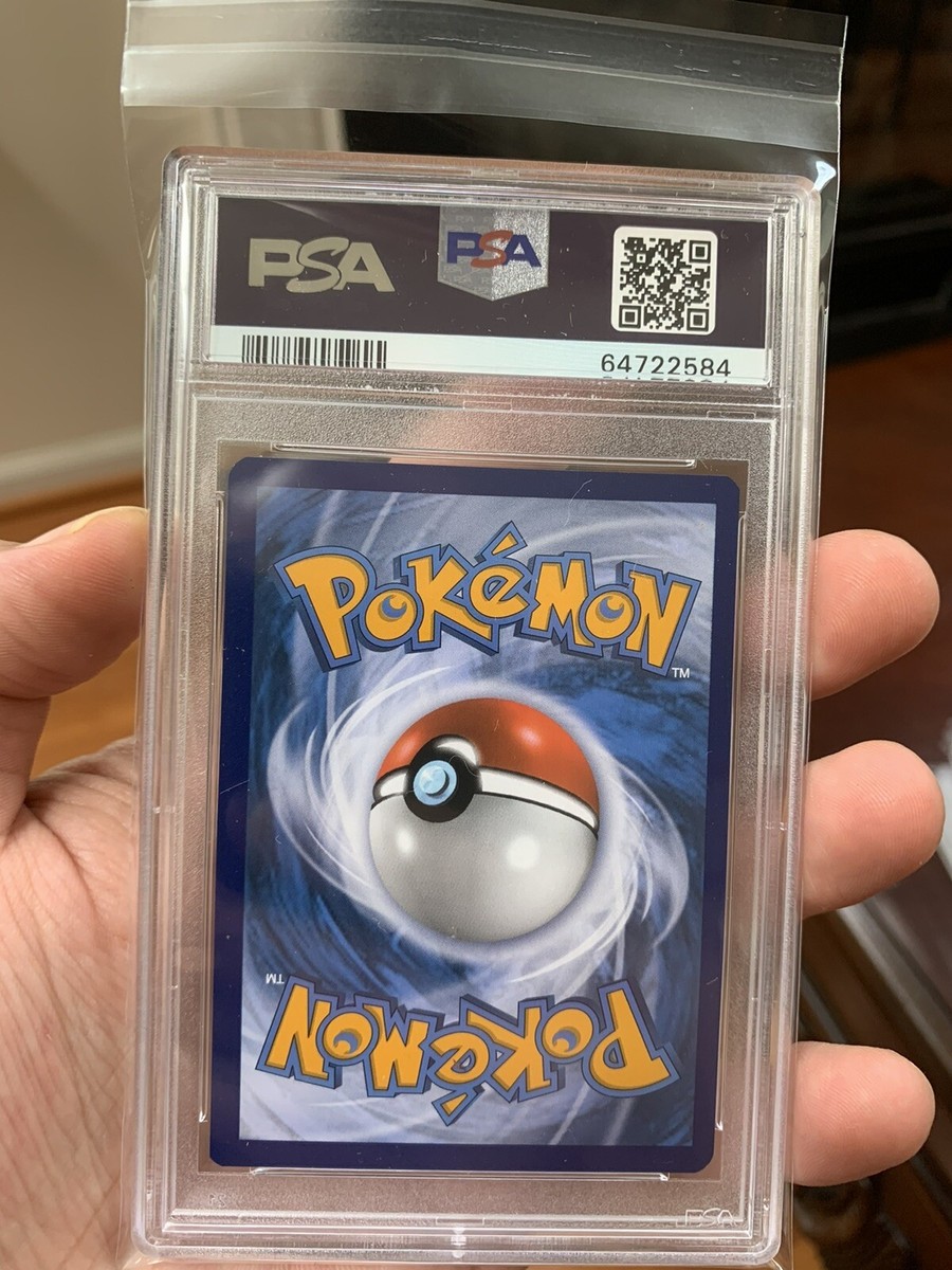 PSA 9 Pokémon Reshiram & Charizard GX SM247 Gold Promo Premium